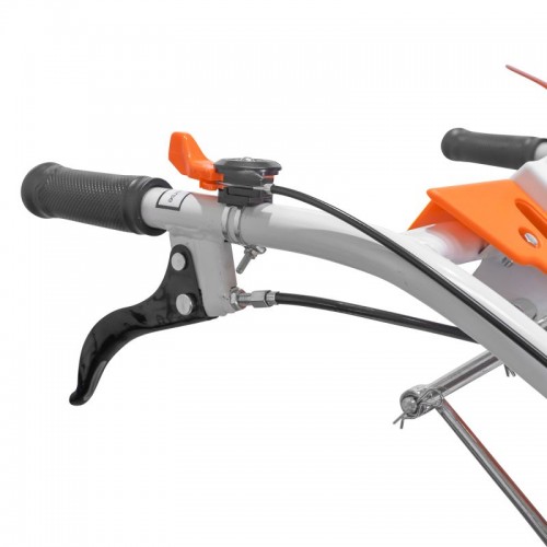 Motosapatoare DAC 185, 8.5 CP + roti cauciuc 5.00-8 + Remorca Ruris 450S