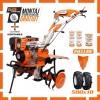 Motosapatoare RURIS 751KS START + roti cauciuc 5.00-10+rarita 9.5 CP