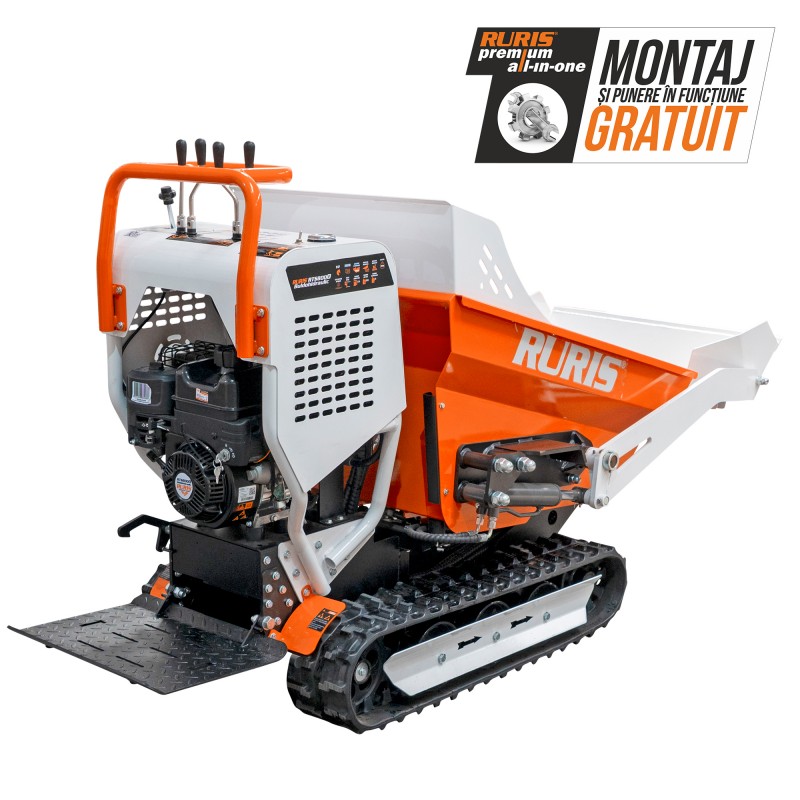 Incarcator Frontal RURIS RTS 8000 Buldohidraulic, 600 kg, motor Briggs & Stratton 9 CP Incarcator Frontal RURIS RTS 8000 Buldohidraulic, 600 kg, motor Briggs & Stratton 9 CP