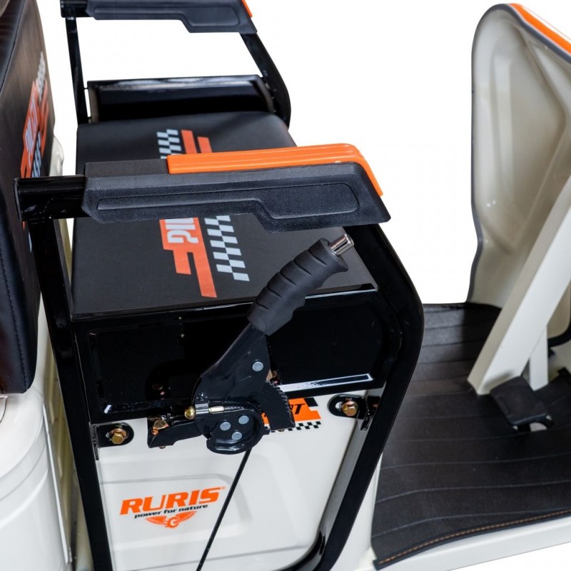 Triciclu Electric Cargo RURIS Pilot 3110A – Motor 2000W, Baterie 72V 32Ah, Autonomie 80 km, Sarcina 300 kg, Max. 25 km/h, ALB