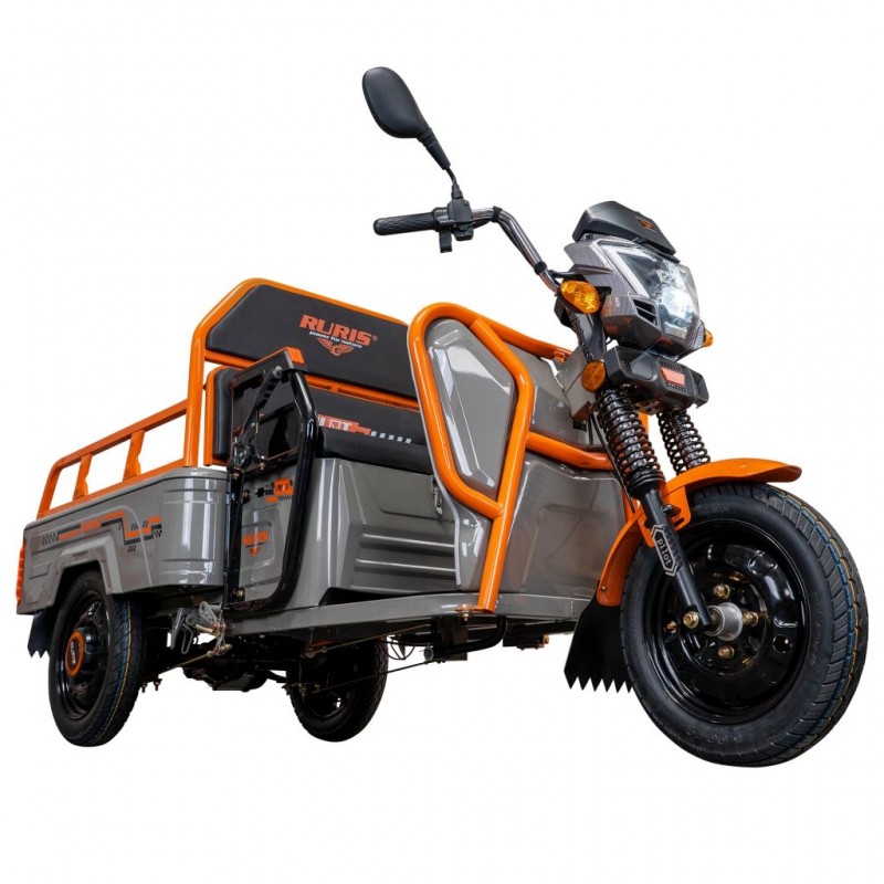Triciclu Electric Cargo RURIS Pilot 3110N – Motor 2000W, Baterie 72V 32Ah, Autonomie 80 km, Sarcina 300 kg, Max. 25 km/h, GRI