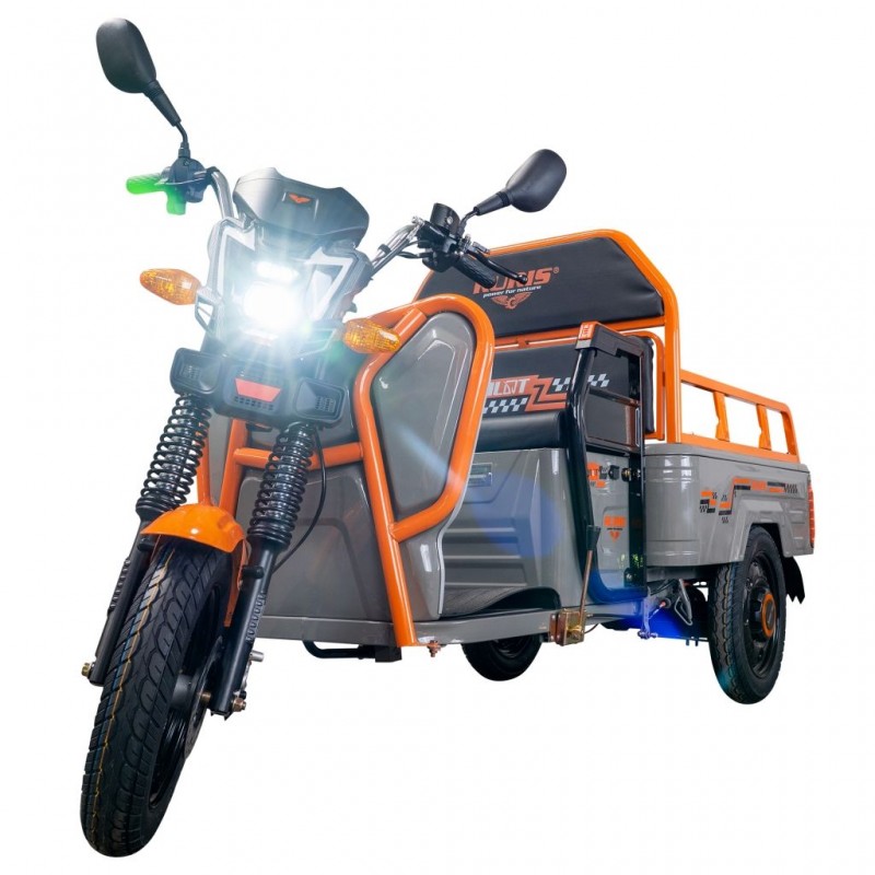 Triciclu Electric Cargo RURIS Pilot 3110N – Motor 2000W, Baterie 72V 32Ah, Autonomie 80 km, Sarcina 300 kg, Max. 25 km/h, GRI