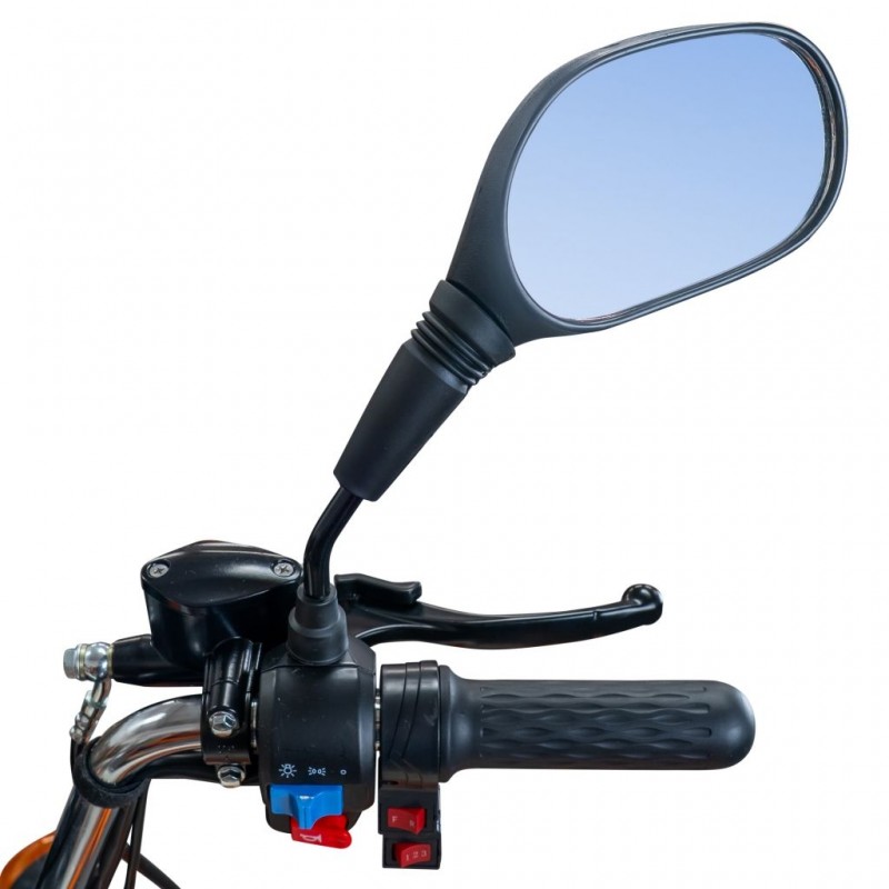 Triciclu electric cargo RURIS Pilot 3130A, Motor 3600W, Baterie 72V 58Ah, Autonomie 80 km, Capacitate 603 kg, Frana Fata Disc / Spate Tambur, Display LCD Extra-Large, Alb