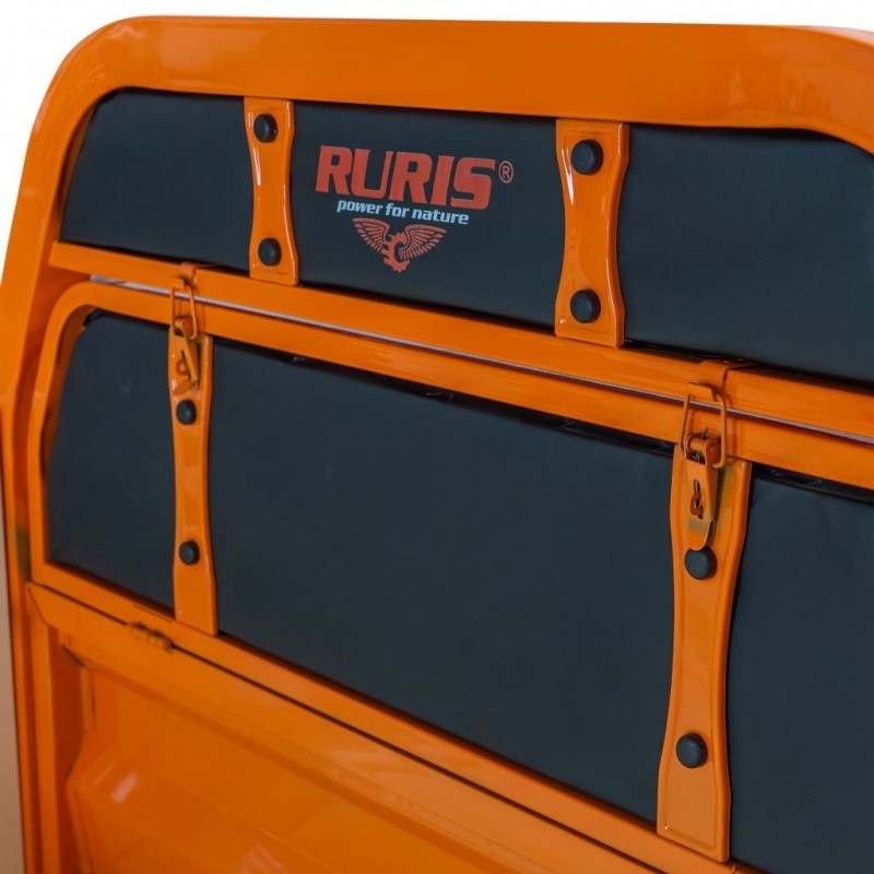 Triciclu electric cargo RURIS Pilot 3130A, Motor 3600W, Baterie 72V 58Ah, Autonomie 80 km, Capacitate 603 kg, Frana Fata Disc / Spate Tambur, Display LCD Extra-Large, Alb