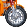 Triciclu electric cargo RURIS Pilot 3130A, Motor 3600W, Baterie 72V 58Ah, Autonomie 80 km, Capacitate 603 kg, Frana Fata Disc / Spate Tambur, Display LCD Extra-Large, Alb