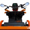 Triciclu electric cargo RURIS Pilot 3130N, Motor 3600W, Baterie 72V 58Ah, Autonomie 80 km, Capacitate 603 kg, Frana Fata Disc / Spate Tambur, Negru