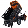 Triciclu electric cargo RURIS Pilot 3130N, Motor 3600W, Baterie 72V 58Ah, Autonomie 80 km, Capacitate 603 kg, Frana Fata Disc / Spate Tambur, Negru