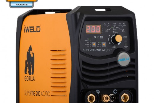 IWELD SUPERTIG 200 AC-DC profesionistul sub acoperire
