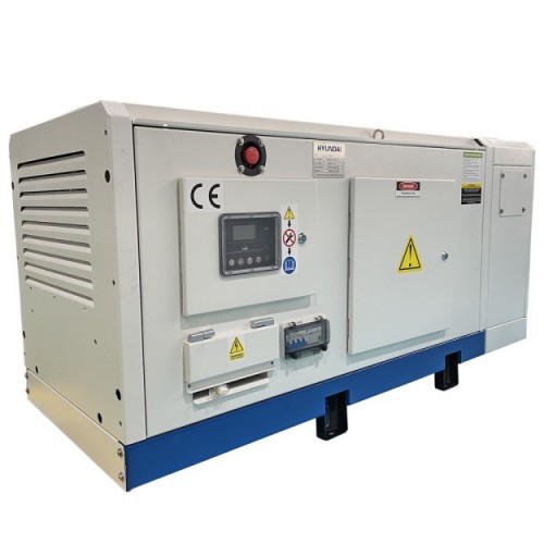 13kW Generator De Curent Trifazat Cu Motor Diesel Hyundai Dhy15l