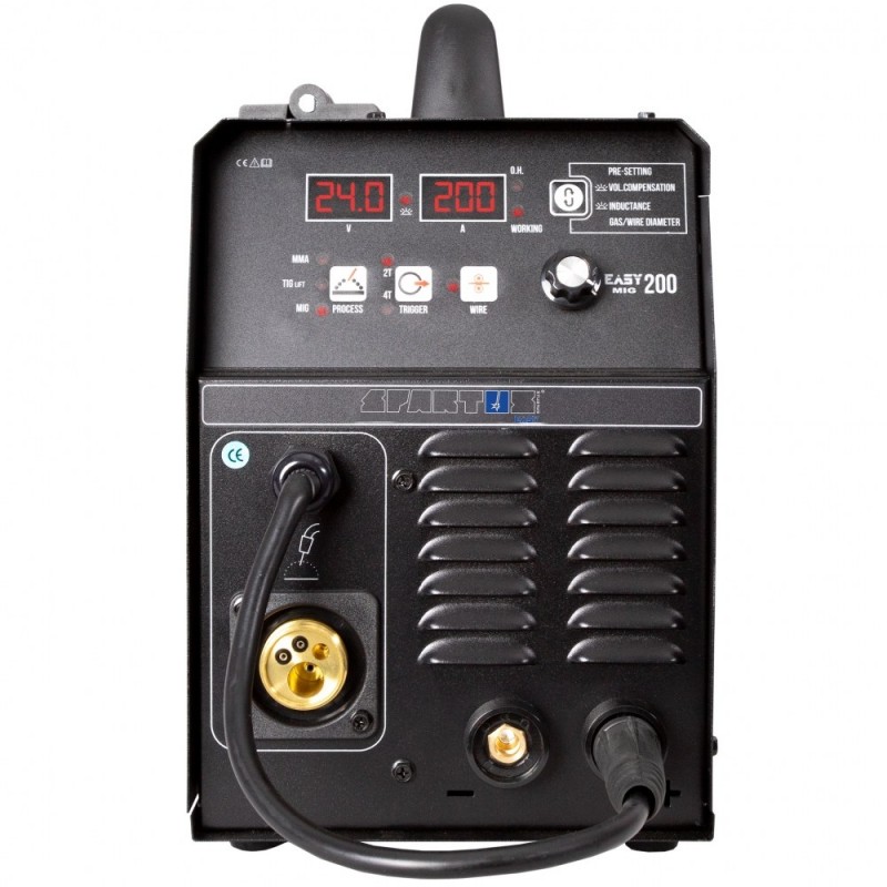 Spartus EasyMIG 200 - 200A 220V, 3 in 1, Sinergic