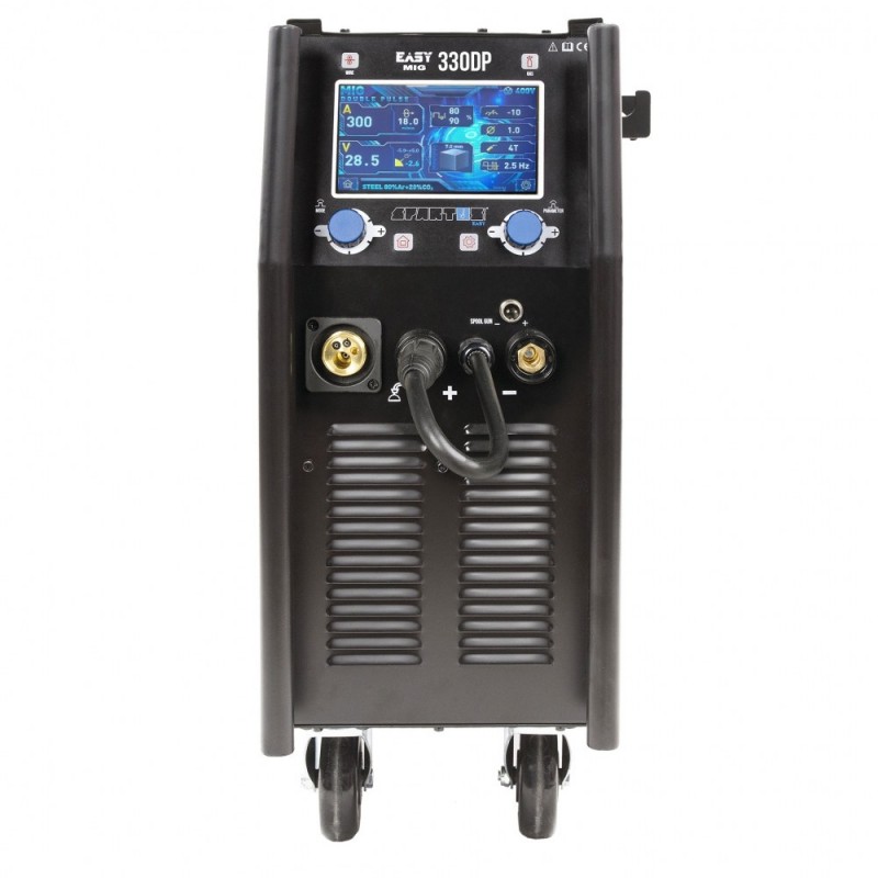 Spartus EasyMIG 330 DUAL PULSE - 300A, Aparat de sudura MIG MAG 400V Rola 15Kg