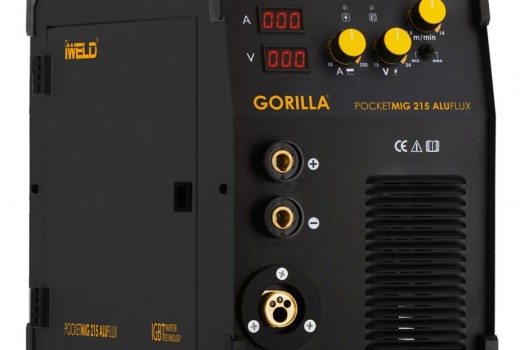 IWELD Gorilla Pocketmig 215 Aluflux 2020
