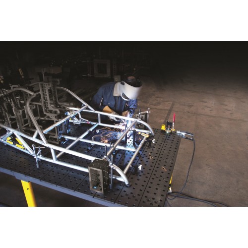 Masa Profesionala Sudura Alpha16, 2000x1000 mm, picioare reglabile, blat nitrurat