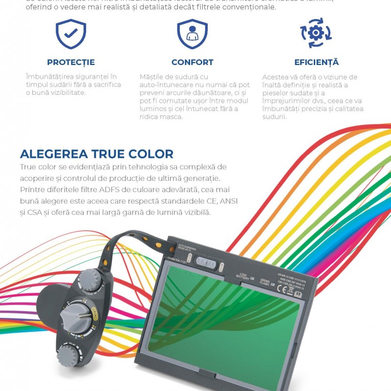 MASCĂ DE SUDURĂ SHINE 5000X-HD