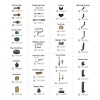 Kit 146 piese de fixare TMK640 BuildPro