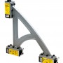 Vinclu Magnetic cadru A, fixare coli metal si elemente masive 120 kg, MS2-300