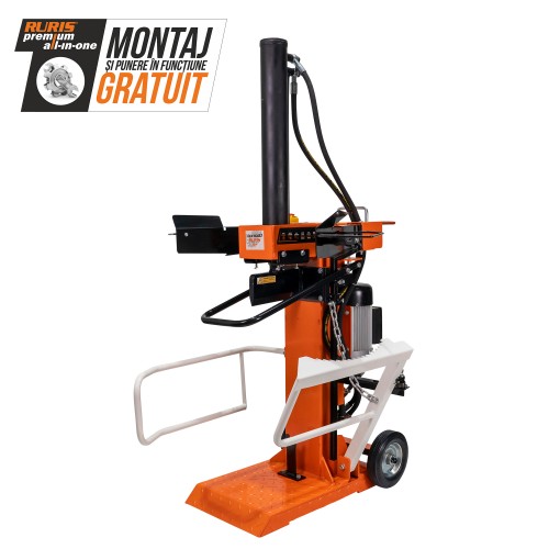 Despicator busteni vertical trifazic RURIS DLV 1600 16 Tone lungime maxima bustean 1060 mm putere 4300 W