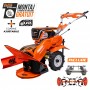 Utilaj multifunctional Ruris 7800crt + roti cauciuc 4.00-8+sistem de cosit 7800crt