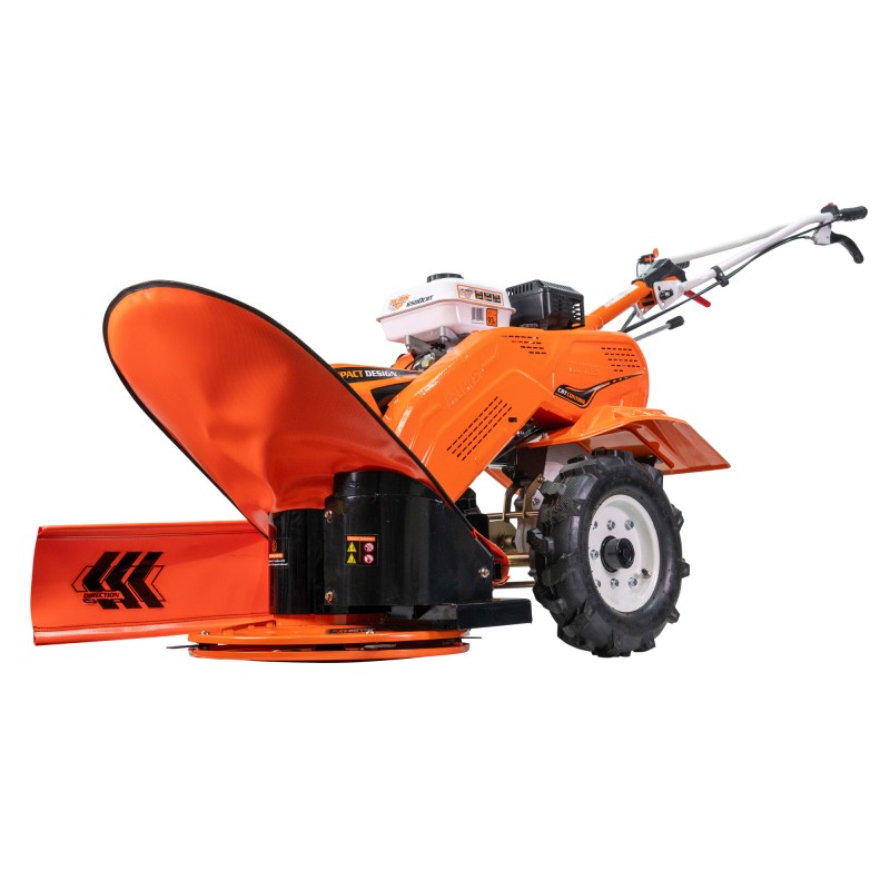 Utilaj multifunctional Ruris 6500crt + roti cauciuc 4.00-8+sistem de cosit 6500crt