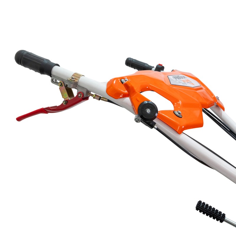 Utilaj multifunctional Ruris 7800crt + roti cauciuc 4.00-8+sistem de cosit 7800crt
