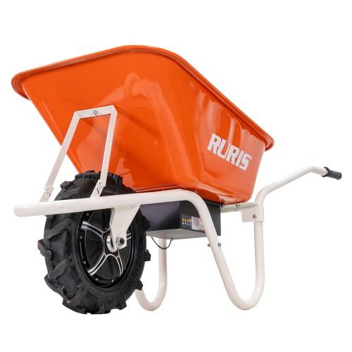 Roaba autopropulsata RURIS RTS 2000 ELECTRIC,  Viteze 1 înainte + 1 înapoi,  Basculare manuală, Capacitate încărcare: 150 kg