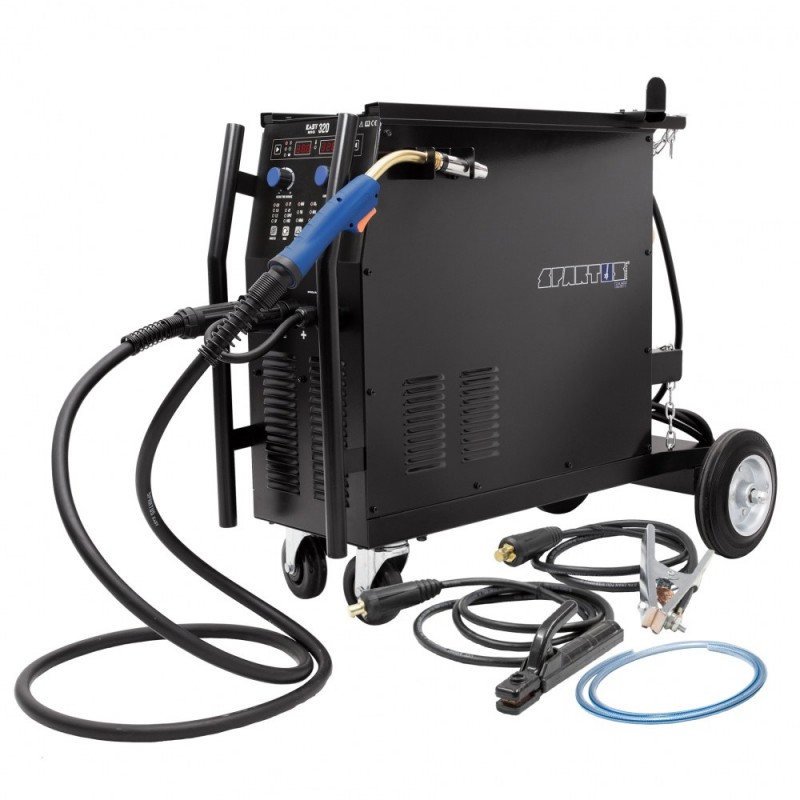 Spartus EasyMIG 320 - 300A,  Aparat de sudura MIG MAG 400V Rola 15Kg