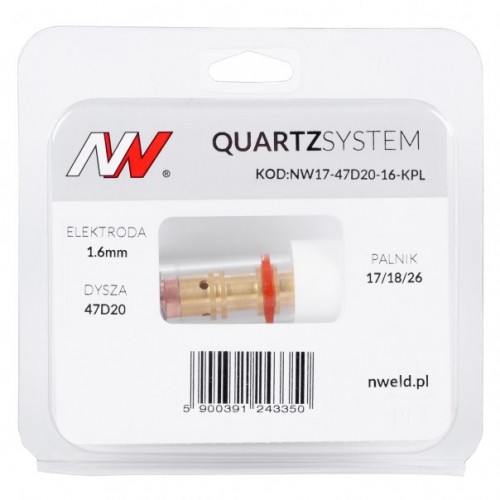 QUARTZSYSTEM - lentila de gaz L 17/18/26