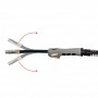 Pistolet MIG-MAG 150 4m flexibil, racire cu gaz